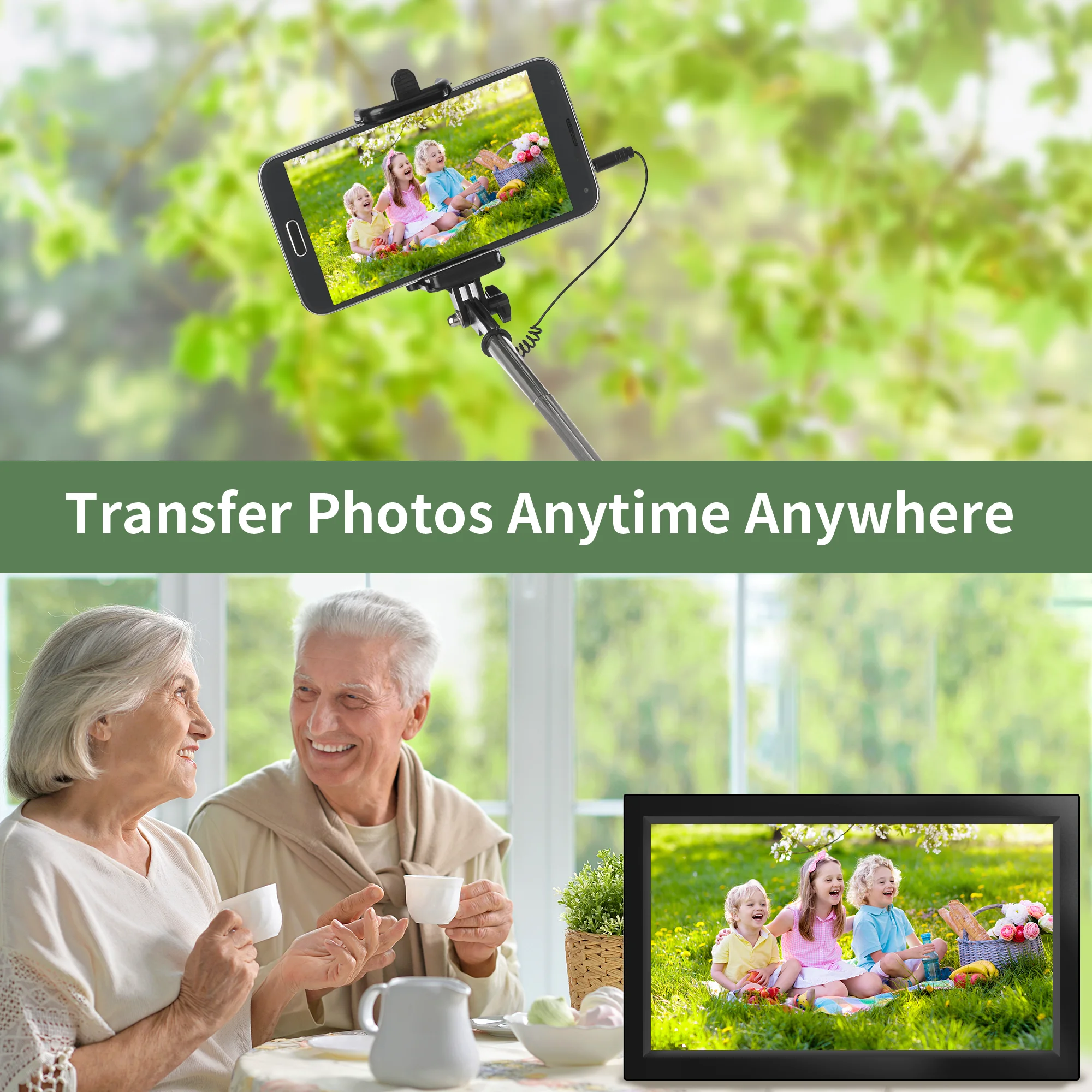 Оптовая продажа: 15,6-дюймовая – обзор и цена Digital Photo Frame Wifi