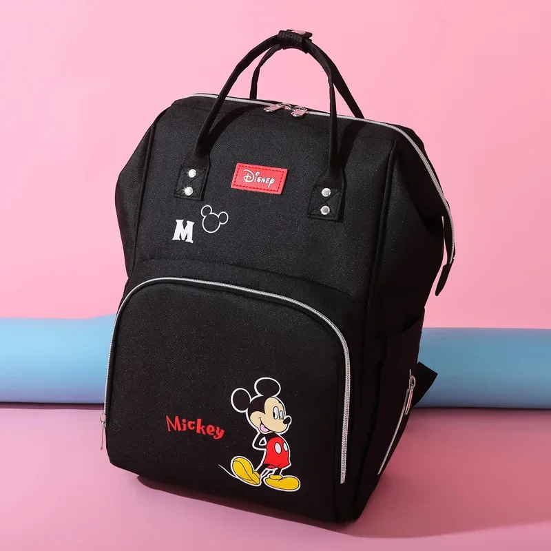 Disney cartoon Mickey Mouse Backpacks Bag New Kindergarten Baby Children\'s captain american Backpack Cute mummy bag