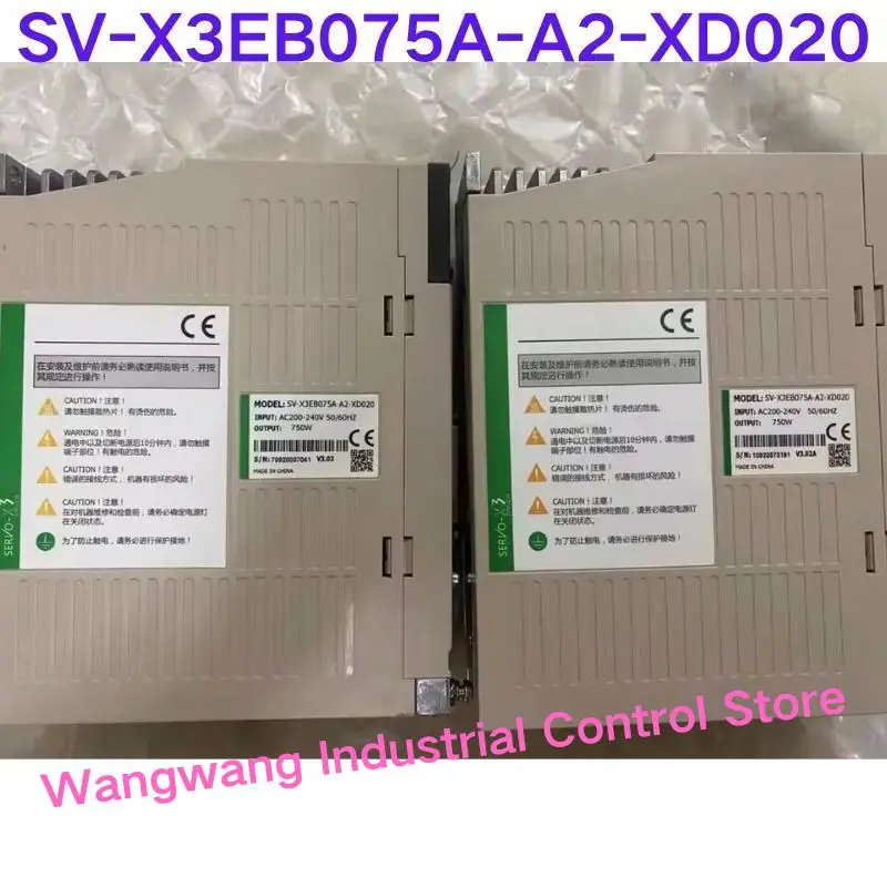 

Second-hand test OK , Servo Drive SV-X3EB075A-A2-XD020