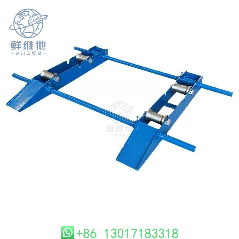 

Portable Small Track Type Cable Pay Off Bracket Construction Site Wire Reel Support Optical Fiber Horizontal Take Up Tool