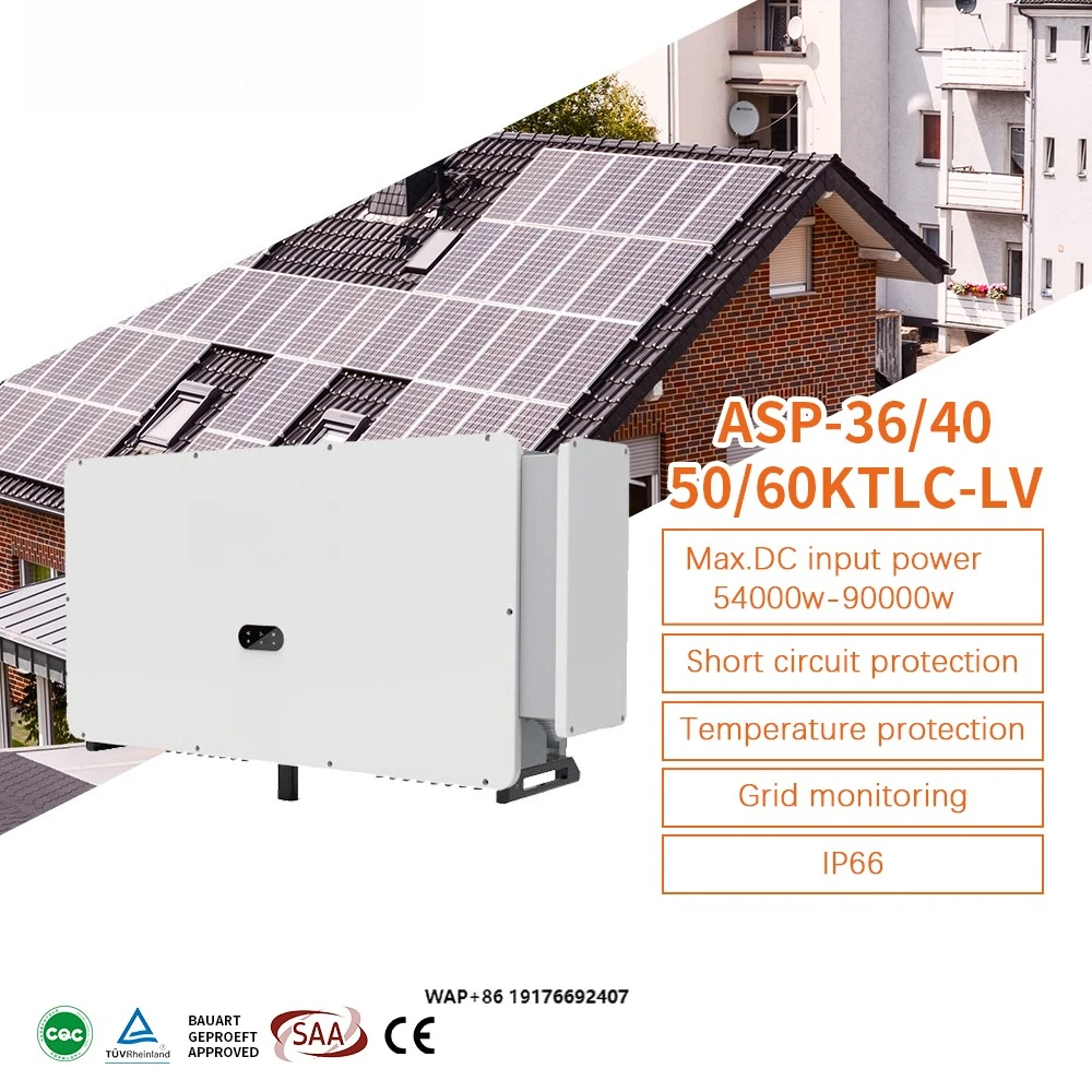 

Сетевой инвертор GreenPower IP66 36 кВт 40 кВт 50 кВт 60 кВт, трехфазный, с чистой синусоидой, для солнечных систем