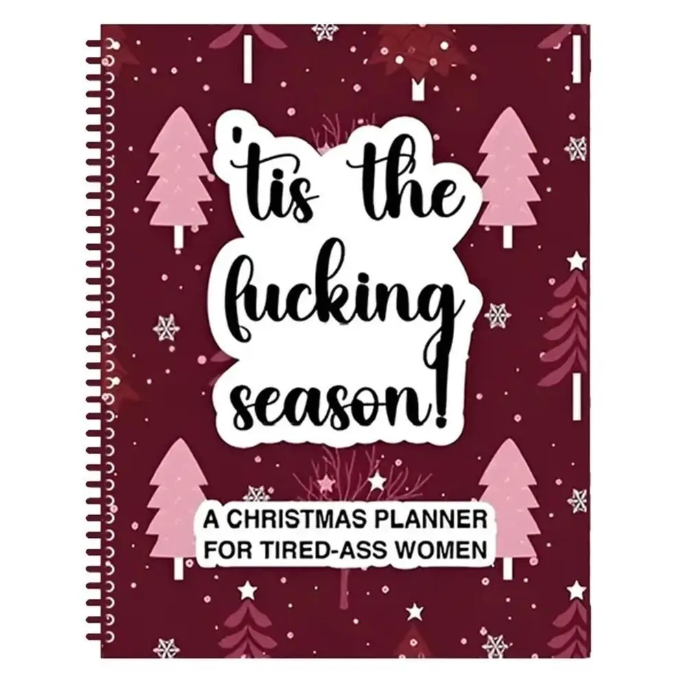 Funny Paper Christmas To Do List Red Gift Habit Tracker To Do List Christmas Planner Notebook Christmas