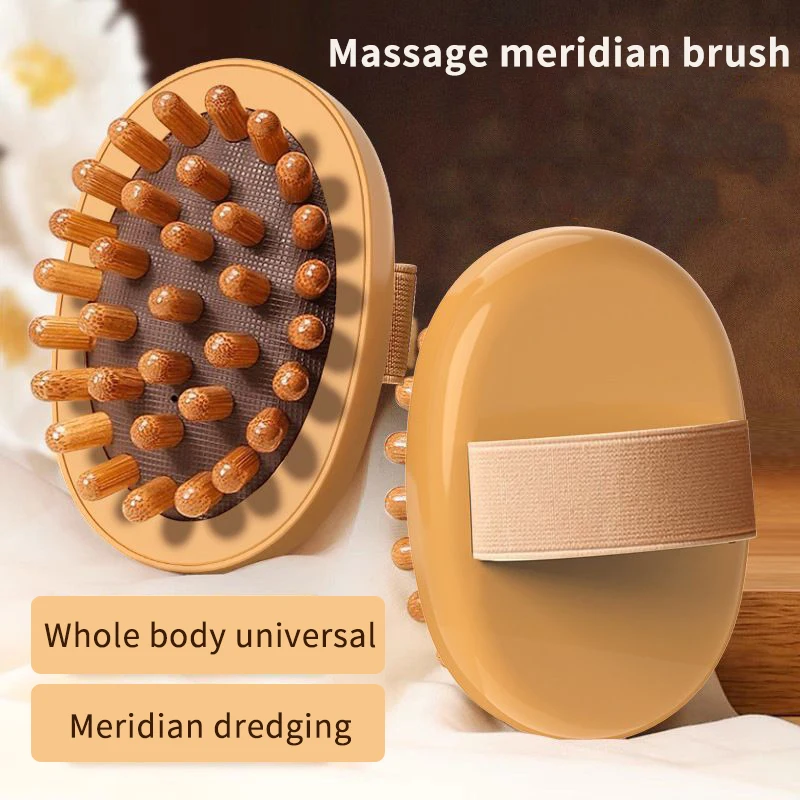 

Body Anti Cellulite Brush Soothing Wooden Essential Oil Spa Air Cushion Massage Hair Comb Scalp Massage Brush Dead Skin Remover