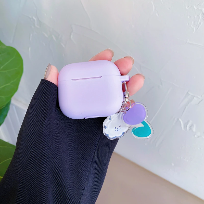 Étui Redmi Buds 4 Pro, coque pour casque, fleur coréenne, pendentif mignon, anneau continent, mode