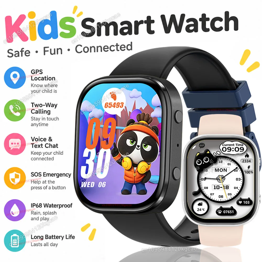 Multi Game SmartWatch Kid Child HD Screen Lighting Music Smart Watch Boy Girl Gift Children Smartwatch For IOS Android New H10