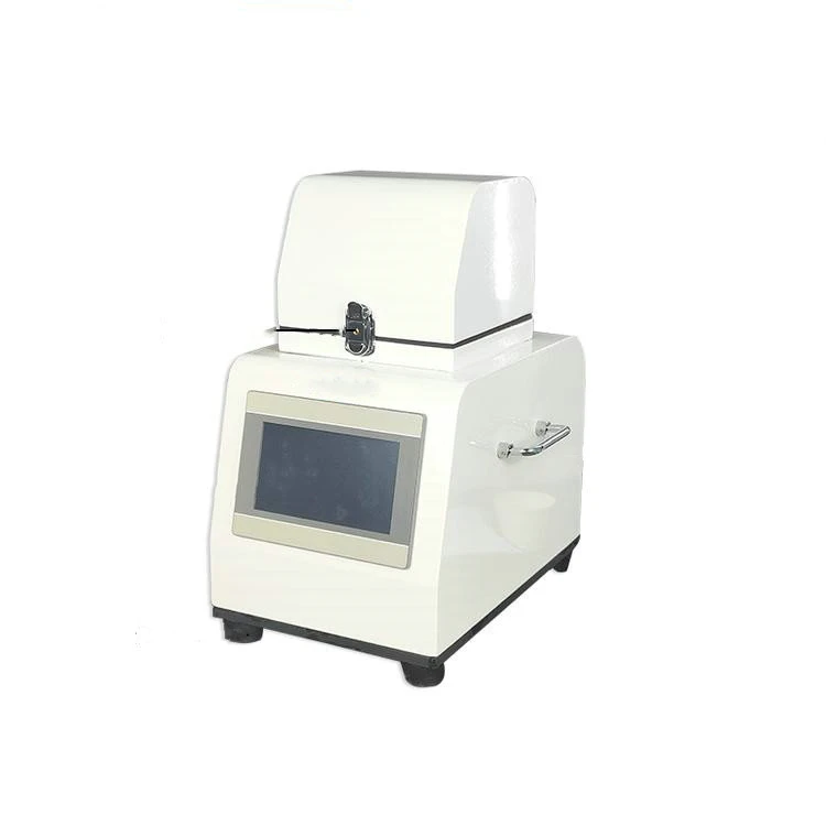 High flux sample crusher adapter material, alloy steel