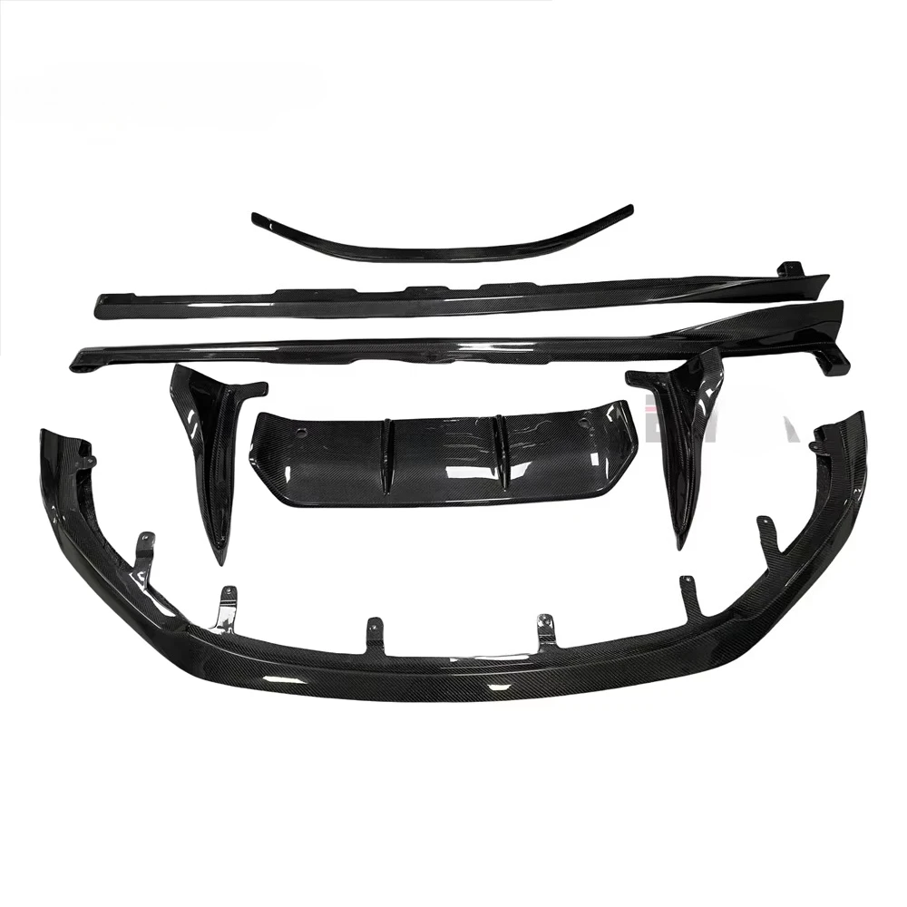 

For 18-21 Lexus RC300 RC350 F SPORT Upgrade ART Style Carbon Fiber Front Spoiler Rear Diffuser Side Skirt Rear Spoiler Body Kit