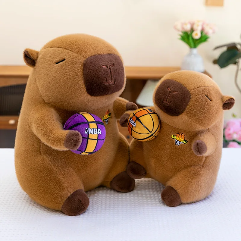

Новое спортивное издание, игрушка Capybara Plu, кукла-баск, детский подарок, креативная подушка, праздничные принадлежности, другое Sle