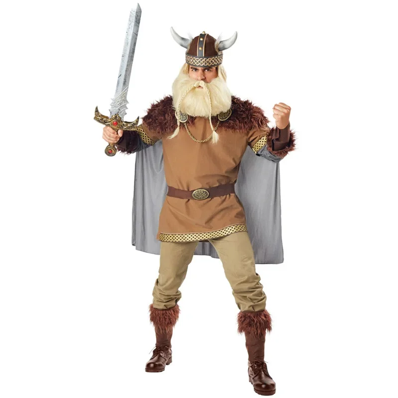 

Adult Cosplay Viking Warrior Stage Party Costume
