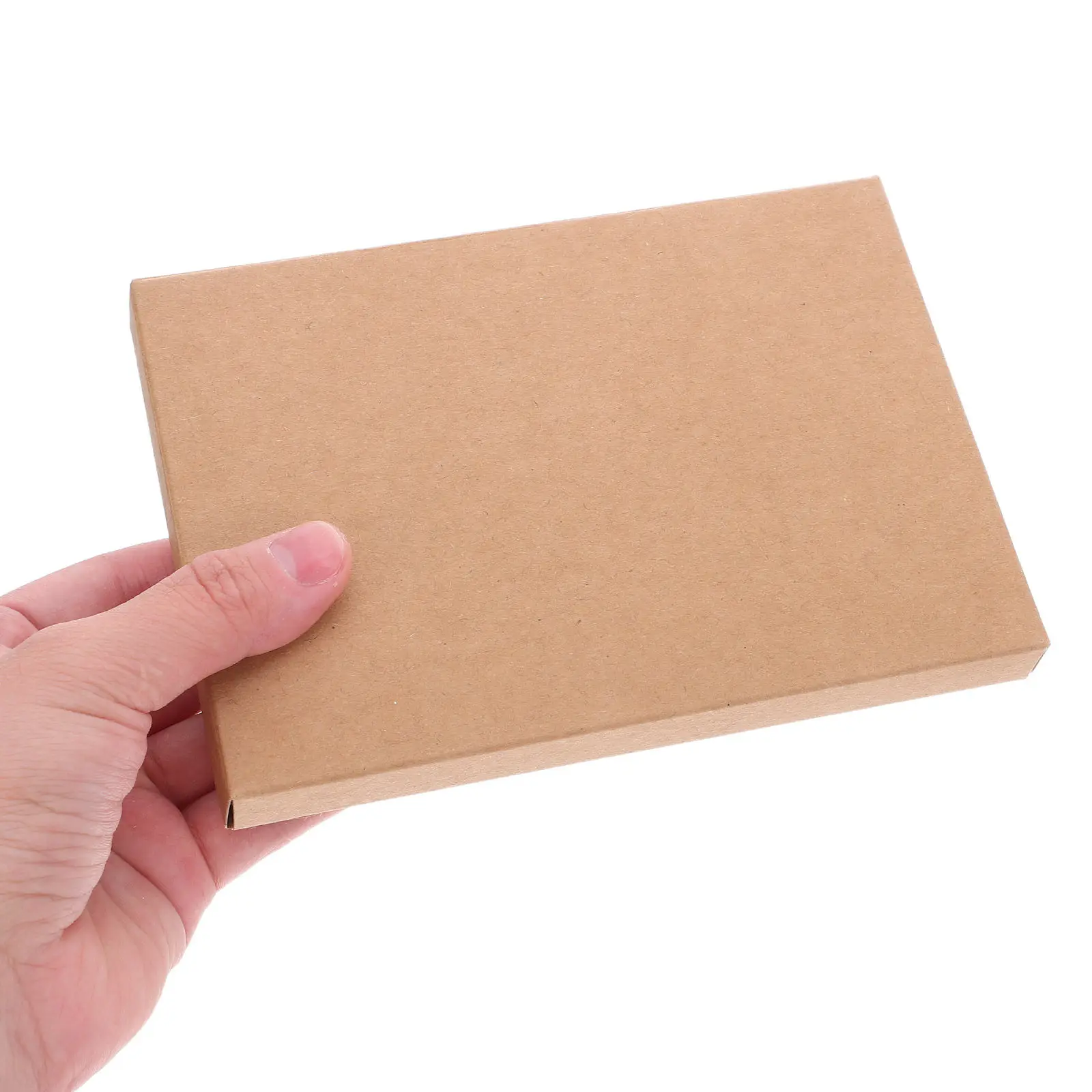 

Коробка для открыток из крафт-картона, 50 шт., органайзер для хранения пустых конвертов, для поздравительных открыток, фотографий, документов, подарочной упаковки