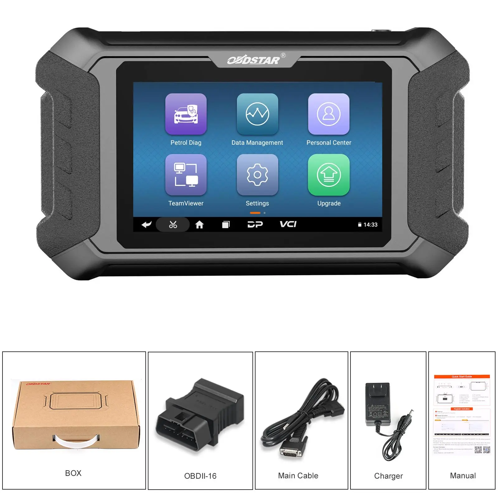 OBDSTAR X300 MINI JLR for LAND ROVER/ JAGUAR Key Programmer and Cluster Calibration OBD2 Diagnostic Tool