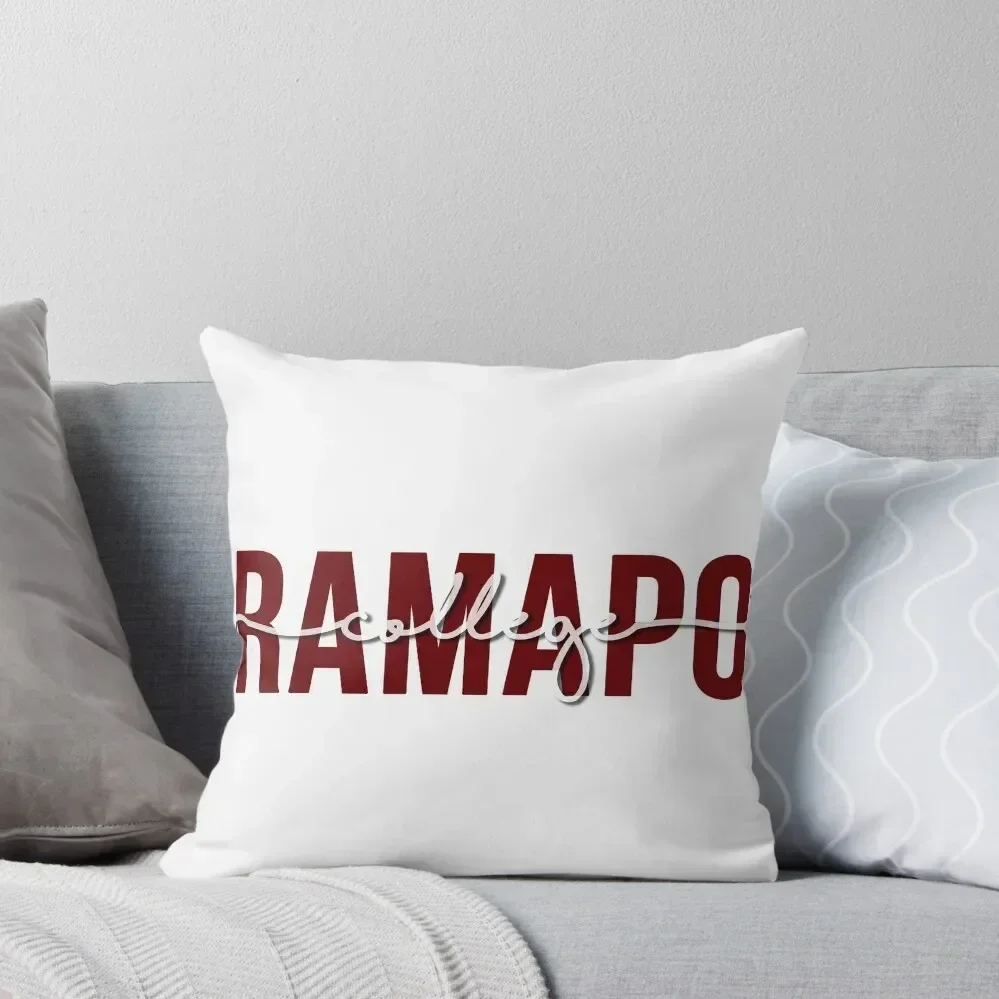 

Ramapo College Throw Pillow Decorative Cover For Living Room christmas pillowcases Pillow Decor pillow