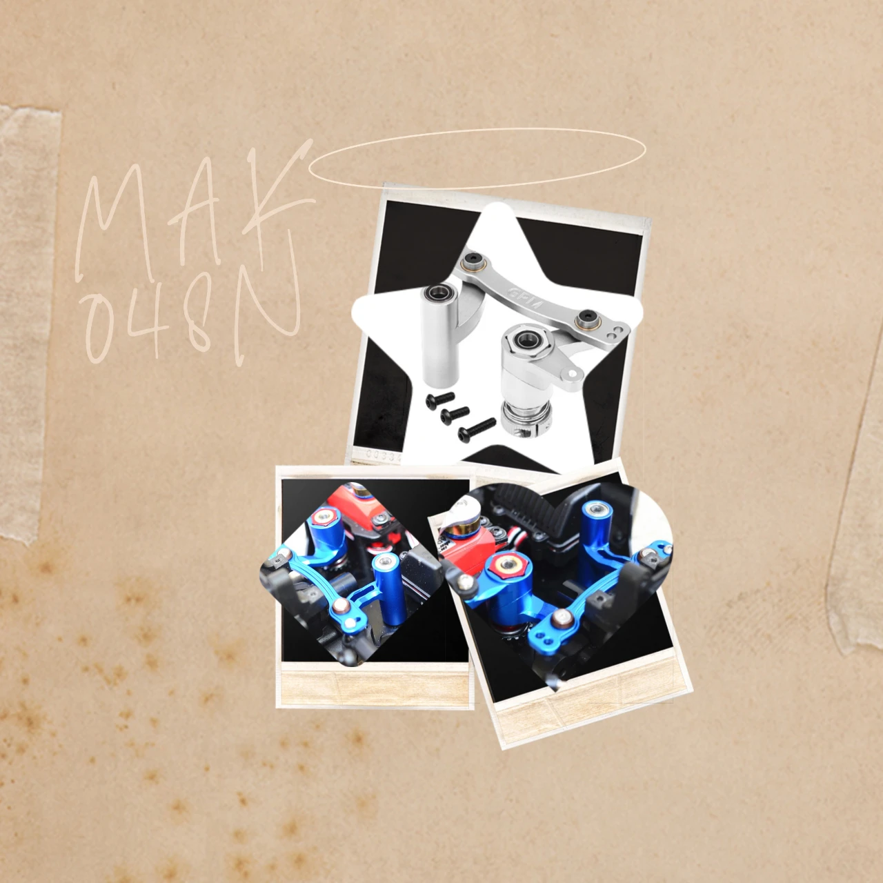 

Aluminum 7075 Front Steering Assembly For ARRMA Kraton 6S, Outcast 6S, Fireteam 6S, Limitless