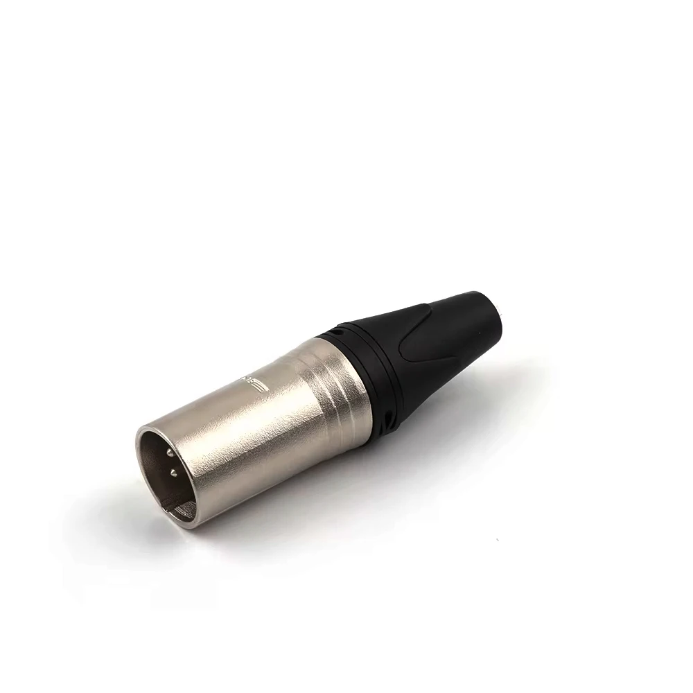 4-контактный сбалансированный XLR штекер на 4,4 мм сбалансированный женский аудиоадаптер с серебряным плетеным кабелем для наушников