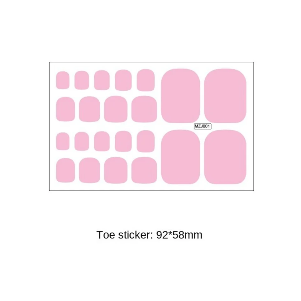 1 pz New Toe Nail Stickers 3d Laser timbrato oro diamante adesivi per unghie estate unghie fresche adesivi impermeabili decalcomanie per unghie