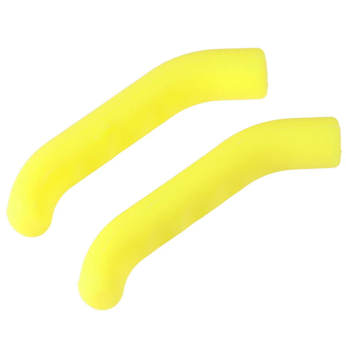 

1 Pair Silicone Brake Lever Sleeve Yellow Non-Slip Handlebar Grips For Mountain Bike Long Wear-Resistance Motorcycle