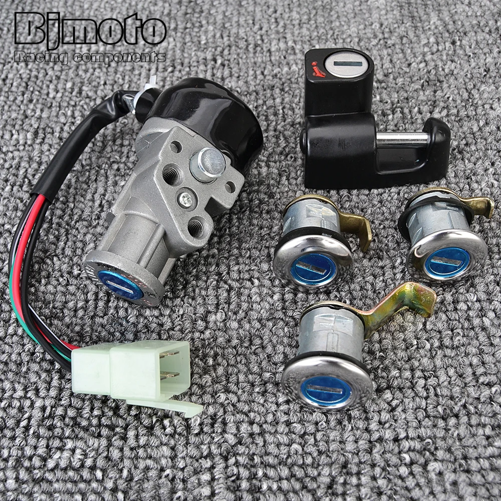 Fuel Gas Cap Ignition Switch Seat Lock For Honda CN250 Helix 1986-2007 2006 2005 2004 2003 2002 2001 2000 35010-KS4-711