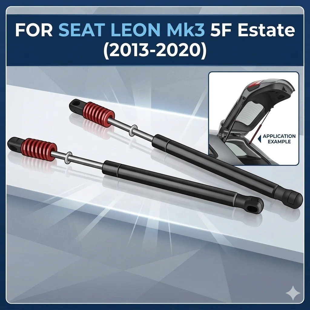 

Амортизаторы задней двери багажника с пружиной для SEAT LEON Mk3 5F Estate 2013-2020, подъемный механизм багажника, амортизатор, демпфер