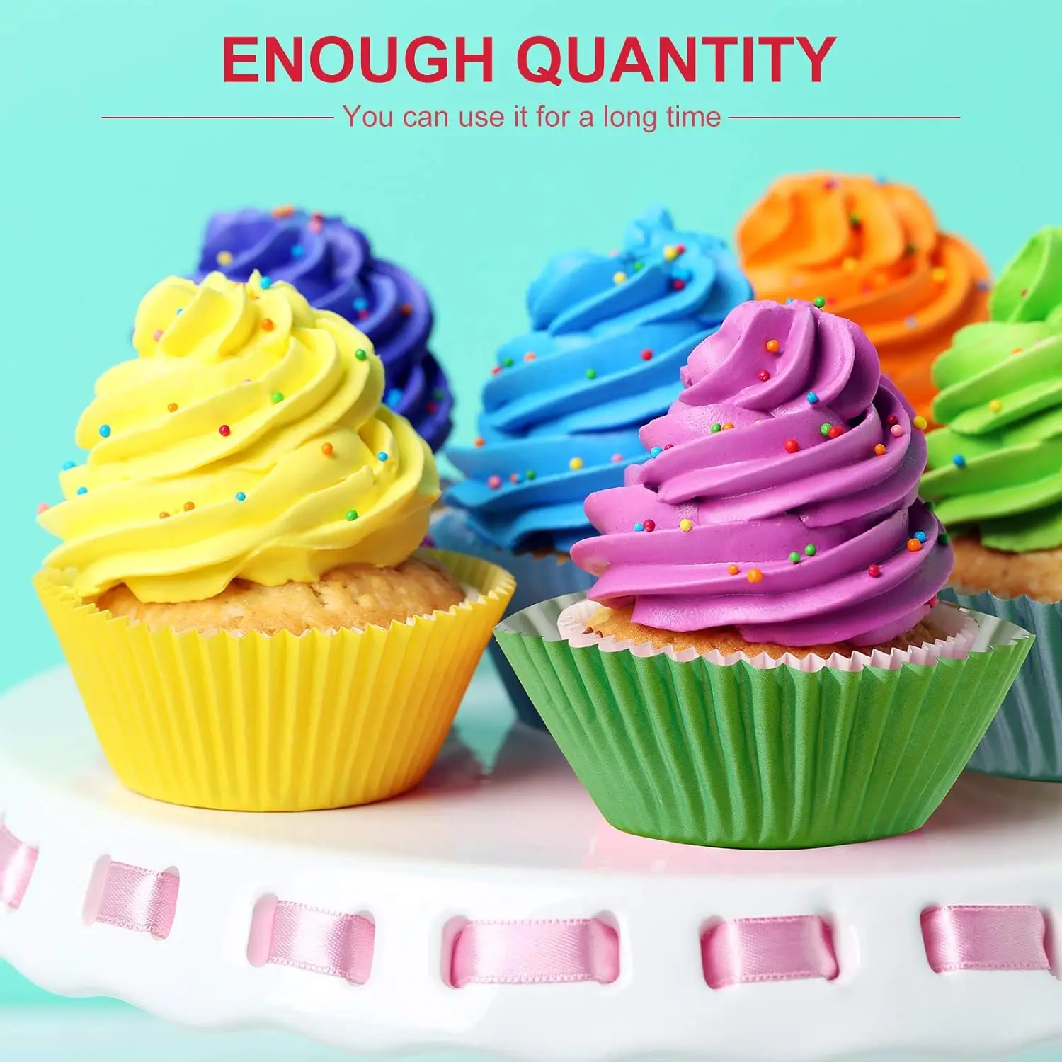 1000pcs Mini Muffin Cupcake Liners Baking Paper Wrappers Bulk Cup Cake Cases Chocolate Candy Cooking for 48/96 Cake Mold Plate