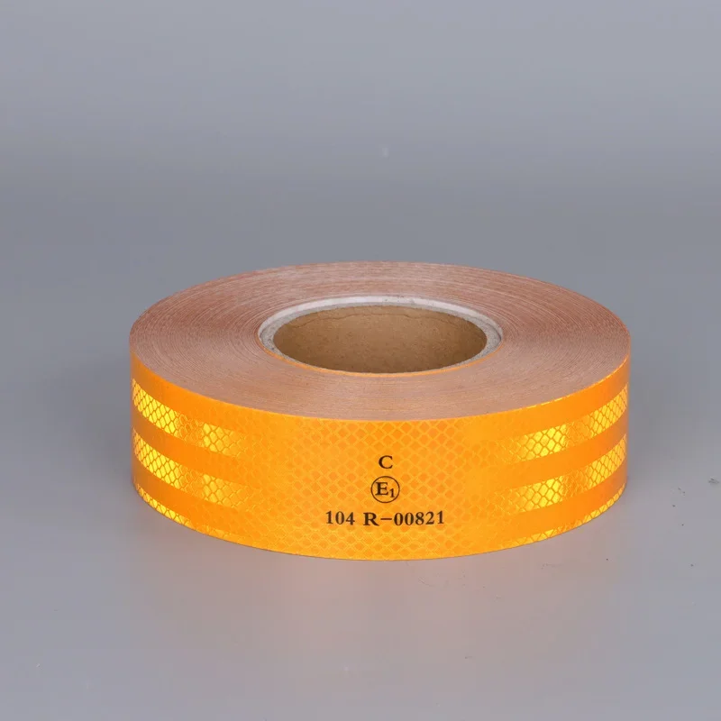 High Quality Prismatic Reflective Adhesive Sticker Conspicuity Tape for Truck Trailer