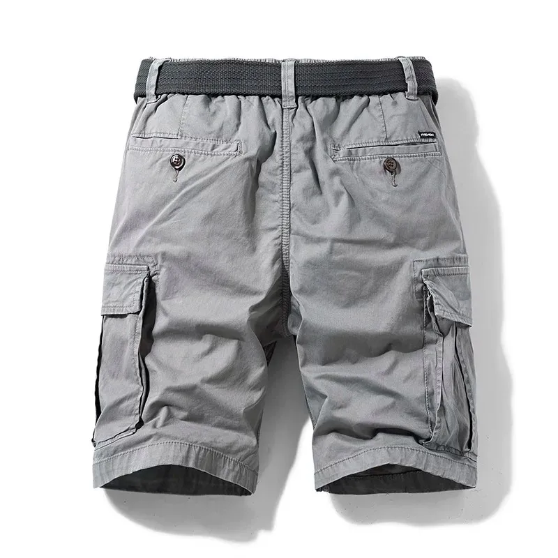 Mens Casual Wear Resistant Dirt Short Shorts Summer American Retro Loose Five Shorts Middle Pants Four Shorts