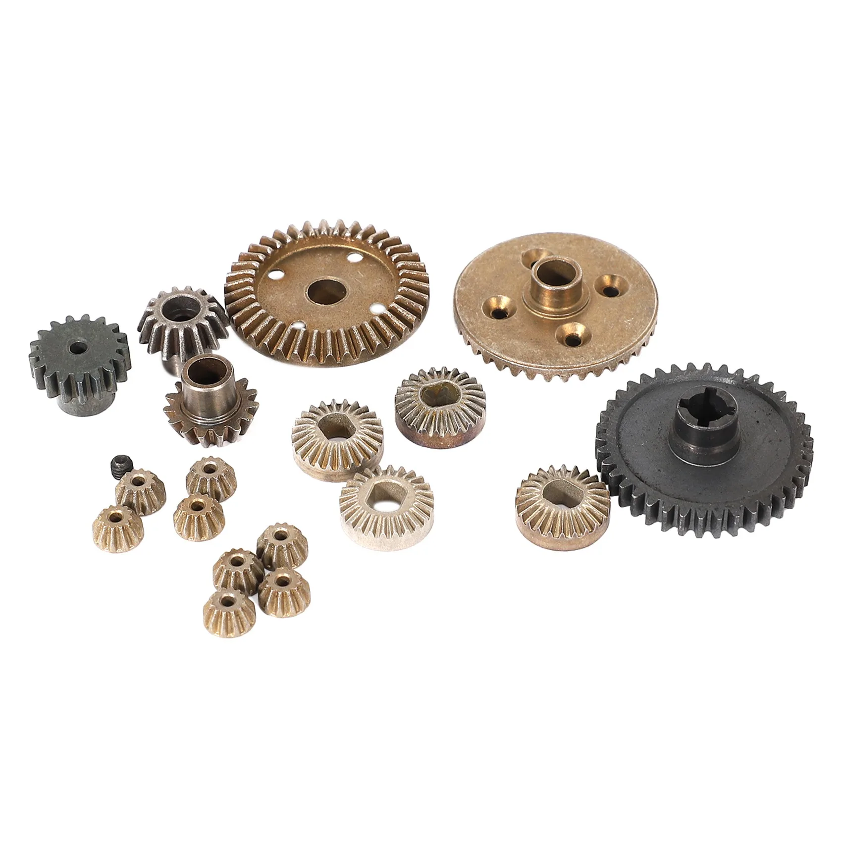 HFES para Wltoys A949 A959 A969 A979 A959-B A969-B A979-B piezas de repuesto de coche teledirigido mejora engranaje diferencial de Metal