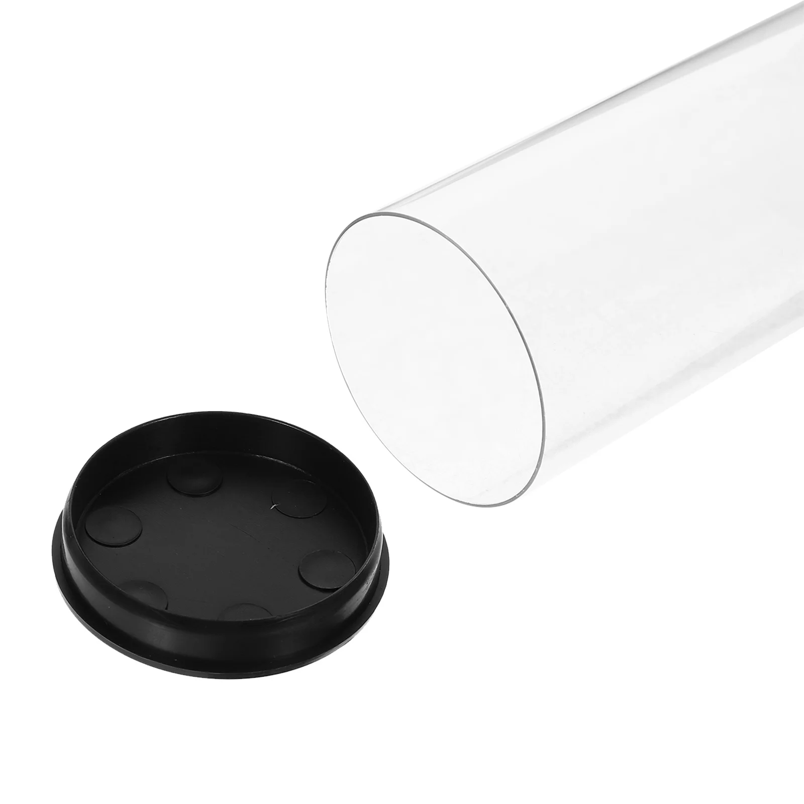 

2Pcs Transparent Golf Ball Carrier Box Sturdy PVC Material Long-Lasting Display Holder for Home Store Golf Accessories