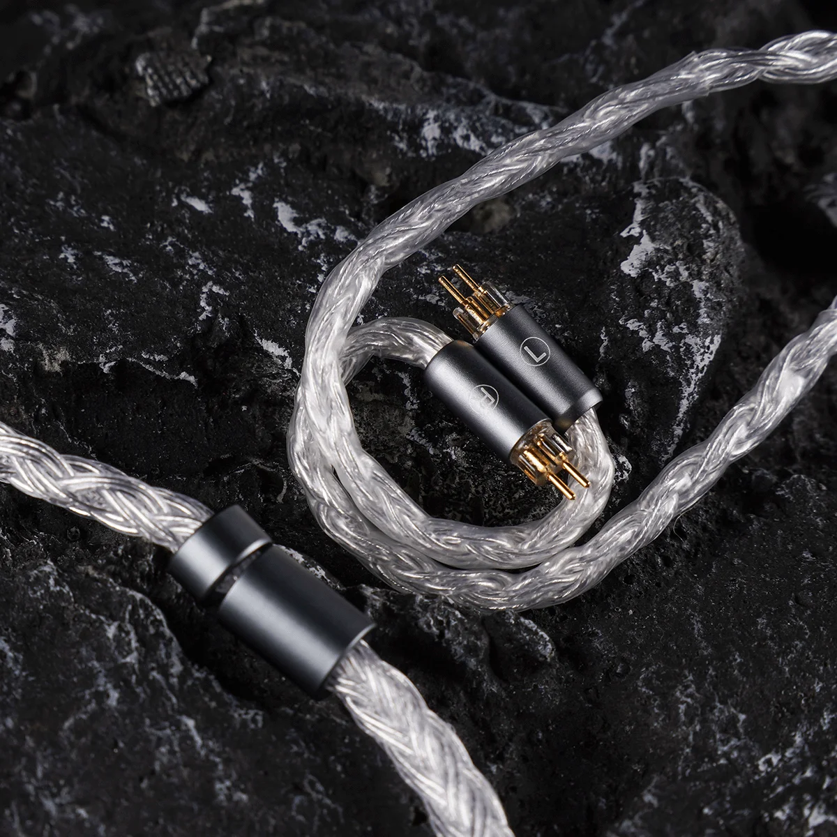 NICEHCK IcyMoon หูฟังอัพเกรดลวด 16 แกน OCC + เงิน OFC HiFi IEM สาย MMCX/2Pin/QDC สําหรับ DB2 กะรัต Forteza Castor