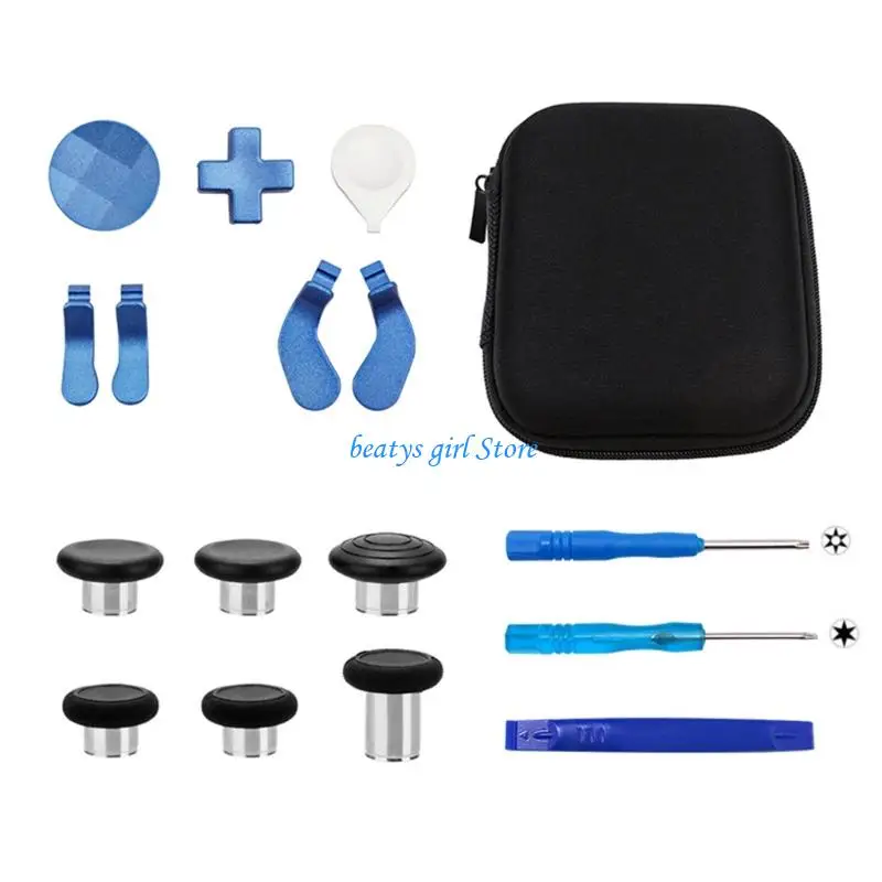 C7AB Premium Aluminum Thumbsticks and Paddles for Game Controller Customization