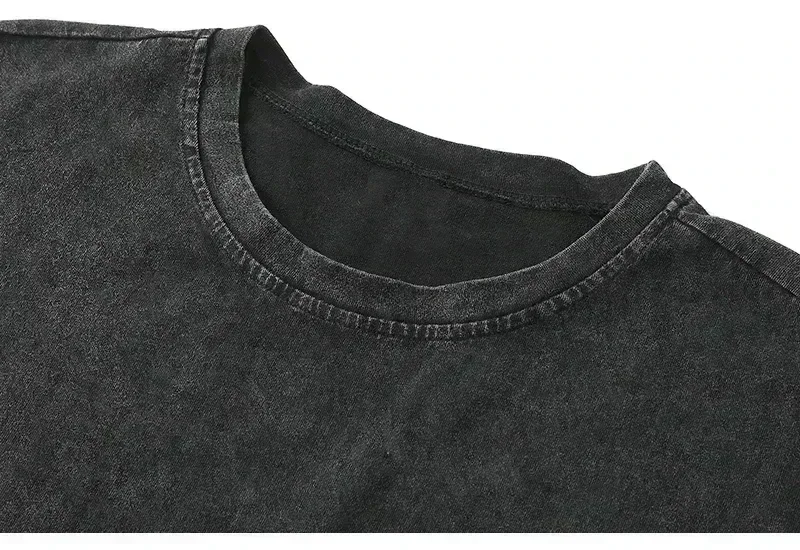 Amerikanische Rockband Bedrucktes Vintage-Washed Sport-Tanktop aus Baumwolle, Ärmelloses Herren-T-Shirt, Hip-Hop Fitness-Bekleidung, Sommer 2026 – Detail 10