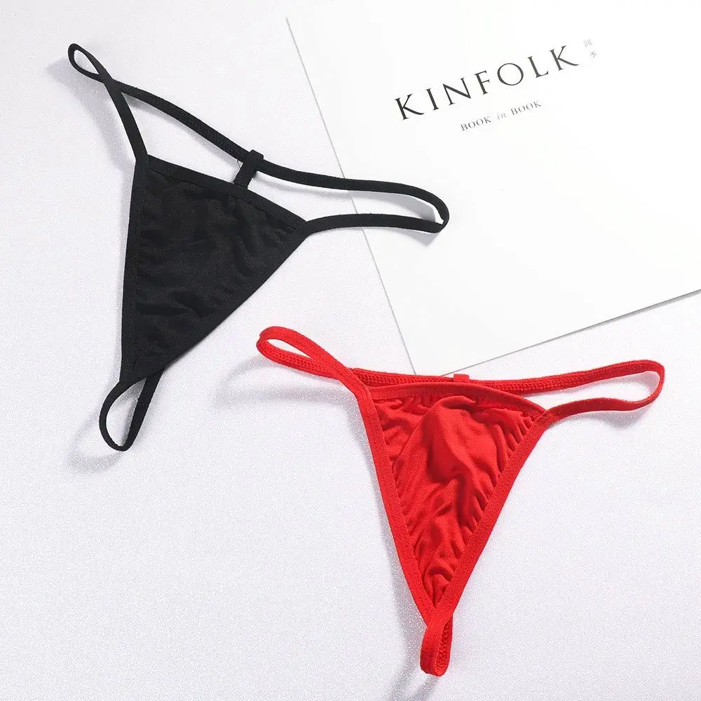 Sexy G-string Thongs Women Panties Low Waist Underwear Plain Female Underpants Intimates Lingerie Bikini Knickers