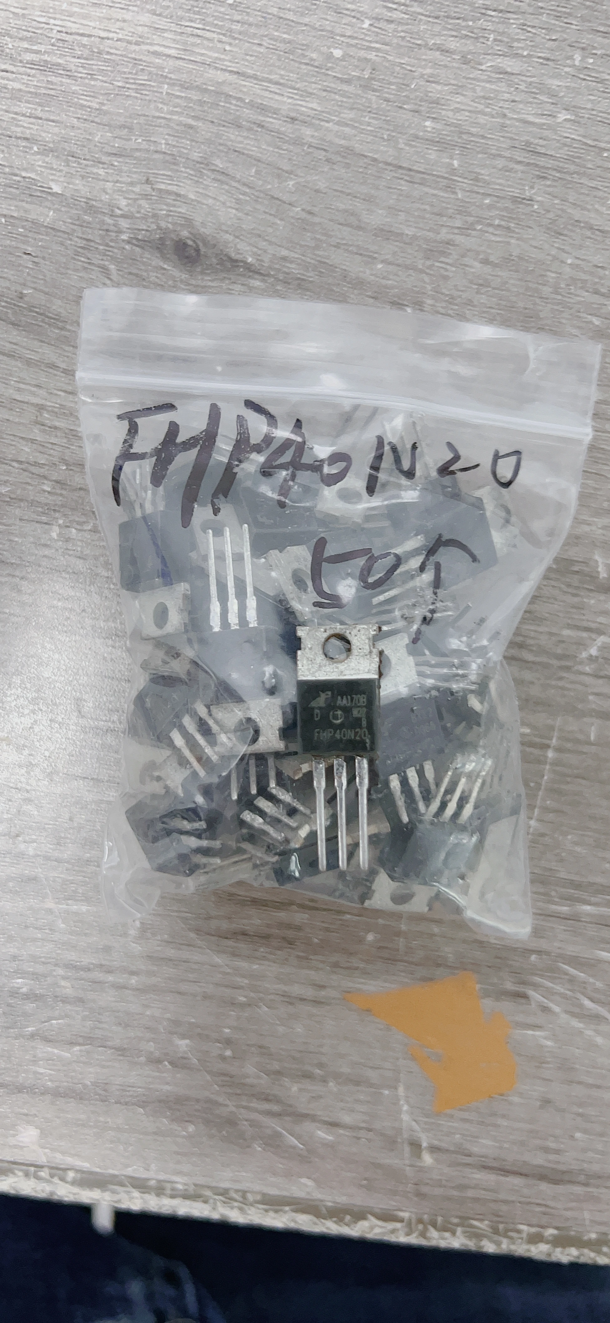 50PCS-1Fot  FHP40N20 Genuine TO-220 Direct KIA40N20A Iron head Quality Assurance
