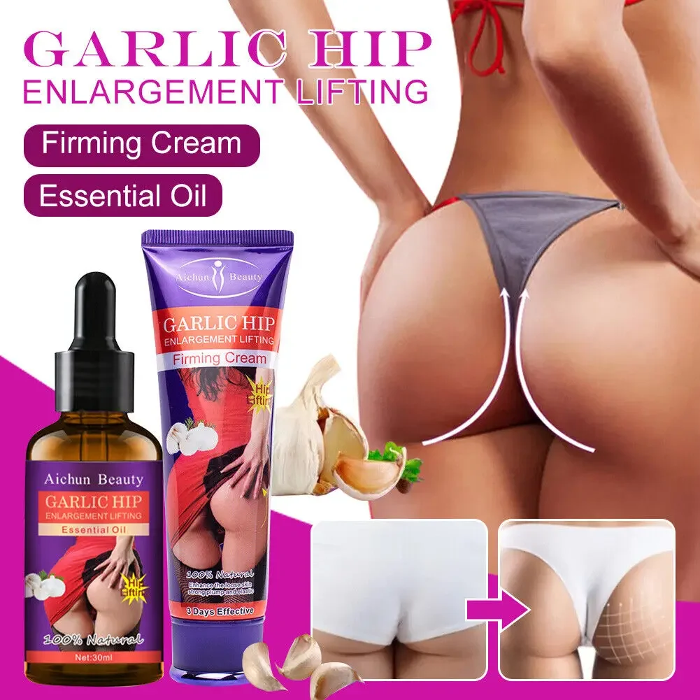 Aichun Beauty Butt Enlargement Cream Ass Cream Extract Garlic Hip Lift Up Massage Cream Essential Oil Buttocks Enhancement Up