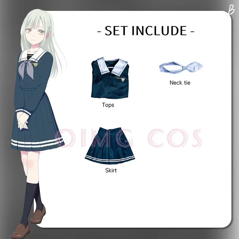 DY2025BanG حلم واكابا موتسومي تأثيري حلي الكبار كرنفال أنيمي موحدة هالوين ملابس تنكرية للحفلات النساء Gam #6