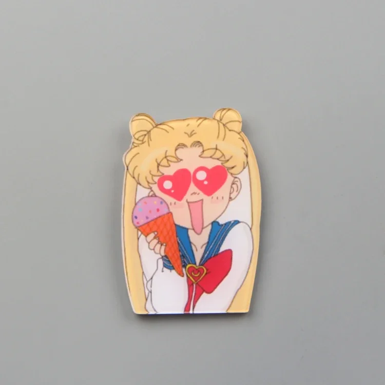 Sailor Moon Tsukino Usagi Fridge Magnet Fridge Decoration Different Styles of Cute Cartoon Anime Characters in Stock