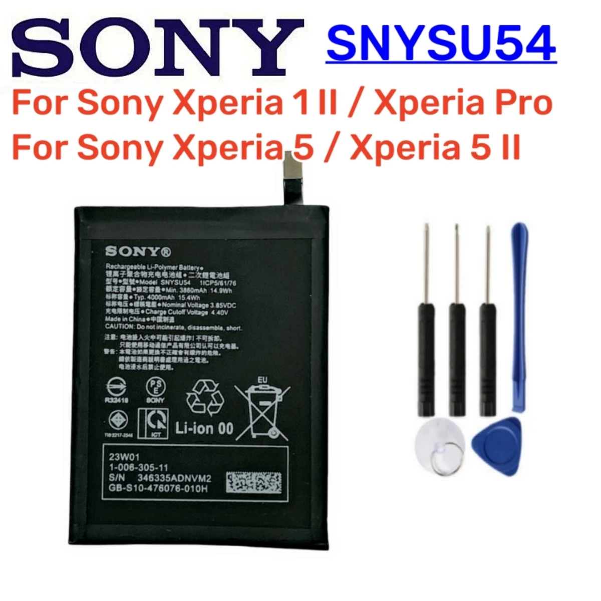 Original 4000Mah SN…
