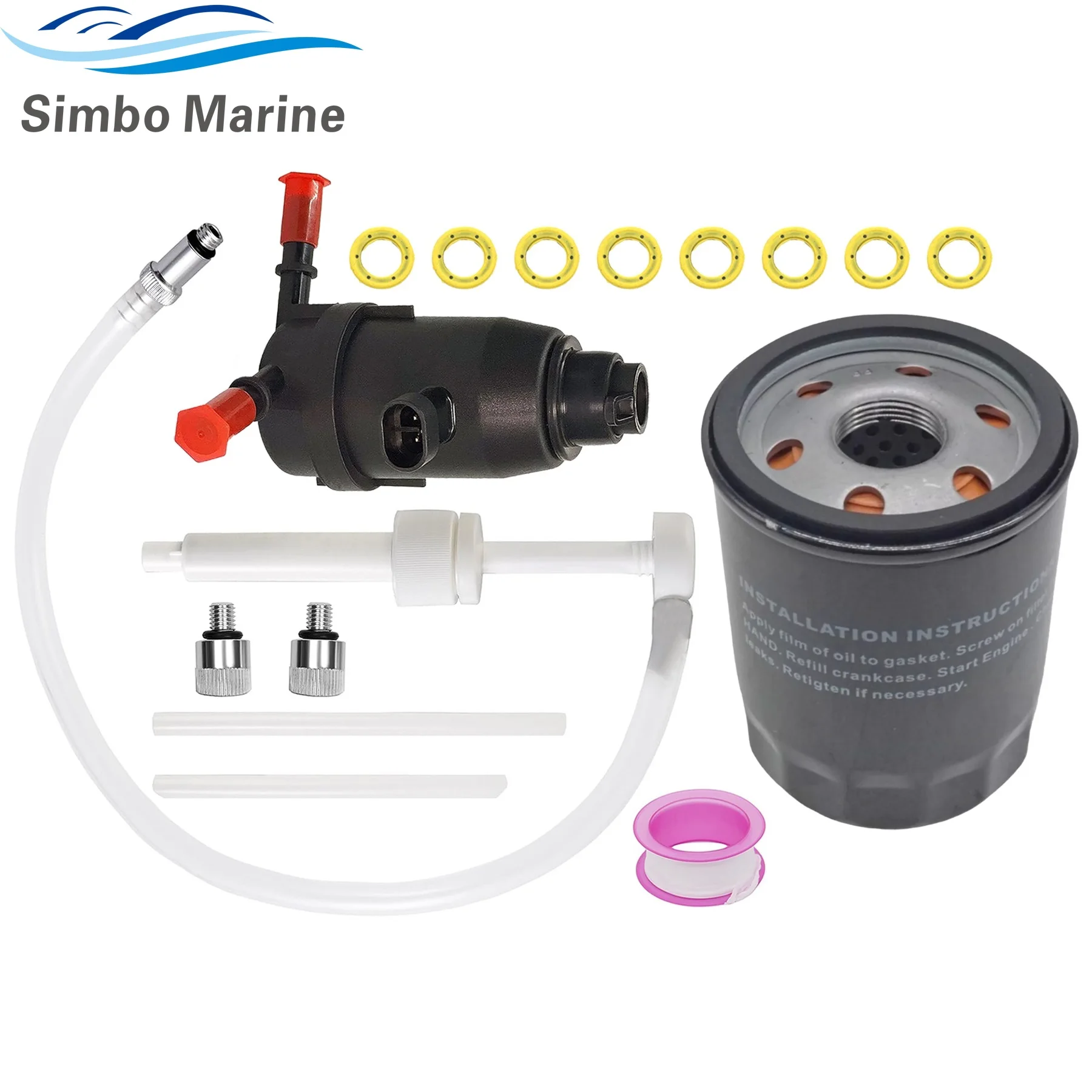 

8M0149929 Marine 100H Service Kit Compatible with Mercury 175-300 HP V6 V8 Premium Quality Outboard Motor 8M0176312 35-8M0106635