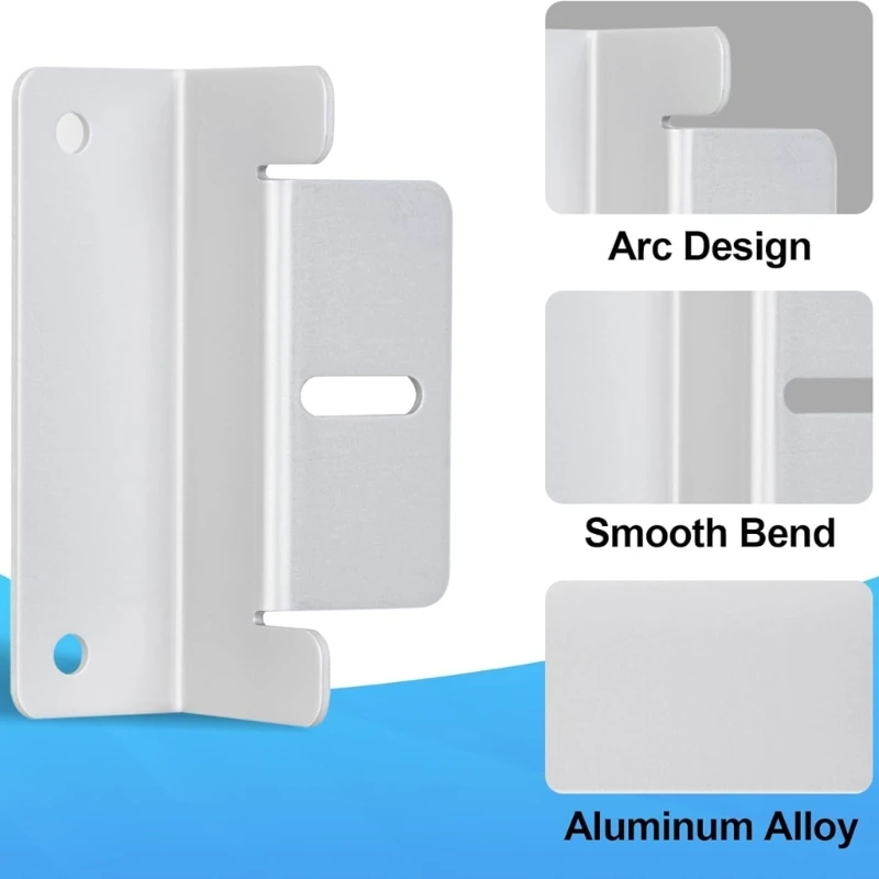 Easyly to Install Solar Panel Brackets Aluminum Construction Durability and Light weight for Simple Mounting HX6C