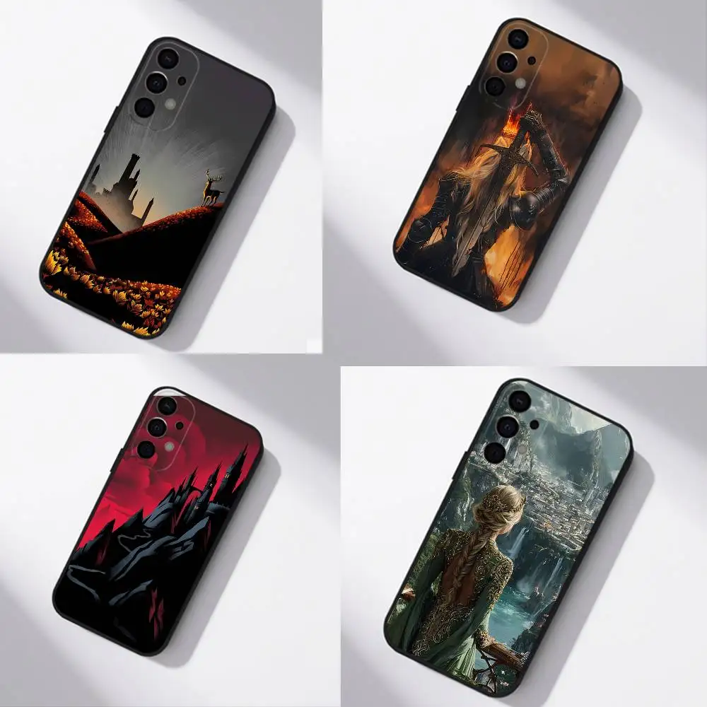 

T-Throne Of Glass For Samsung Phone Case S25,S24,S21,S22,S23,S30,Ultra,S20,Plus,Fe,Lite,5G Black Cover