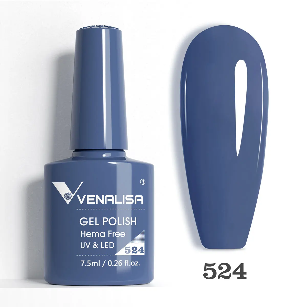 Venalisa 7,5ml HEMA-freier Nude Pink Nagelgel-Lack UV LED Maniküre Jelly Gel Nagellack zum Ablösen für perfektes Nagelfinish – Detail 29