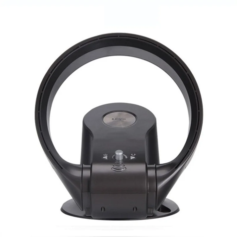 AC110-240V Kipas Angin Lantai Portabel Elektrik dengan Remote Control, Pendingin Udara Cerdas, Kipas Tanpa Baling-baling