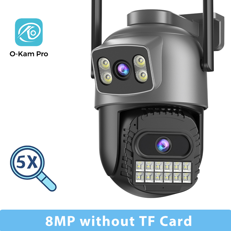  BESDER 15MP Wifi Camera PTZ Outdoor Dual Screen 10X Digital Zoom Human Detection 10MP Security IP Camera Surveillance O-Kam Pro