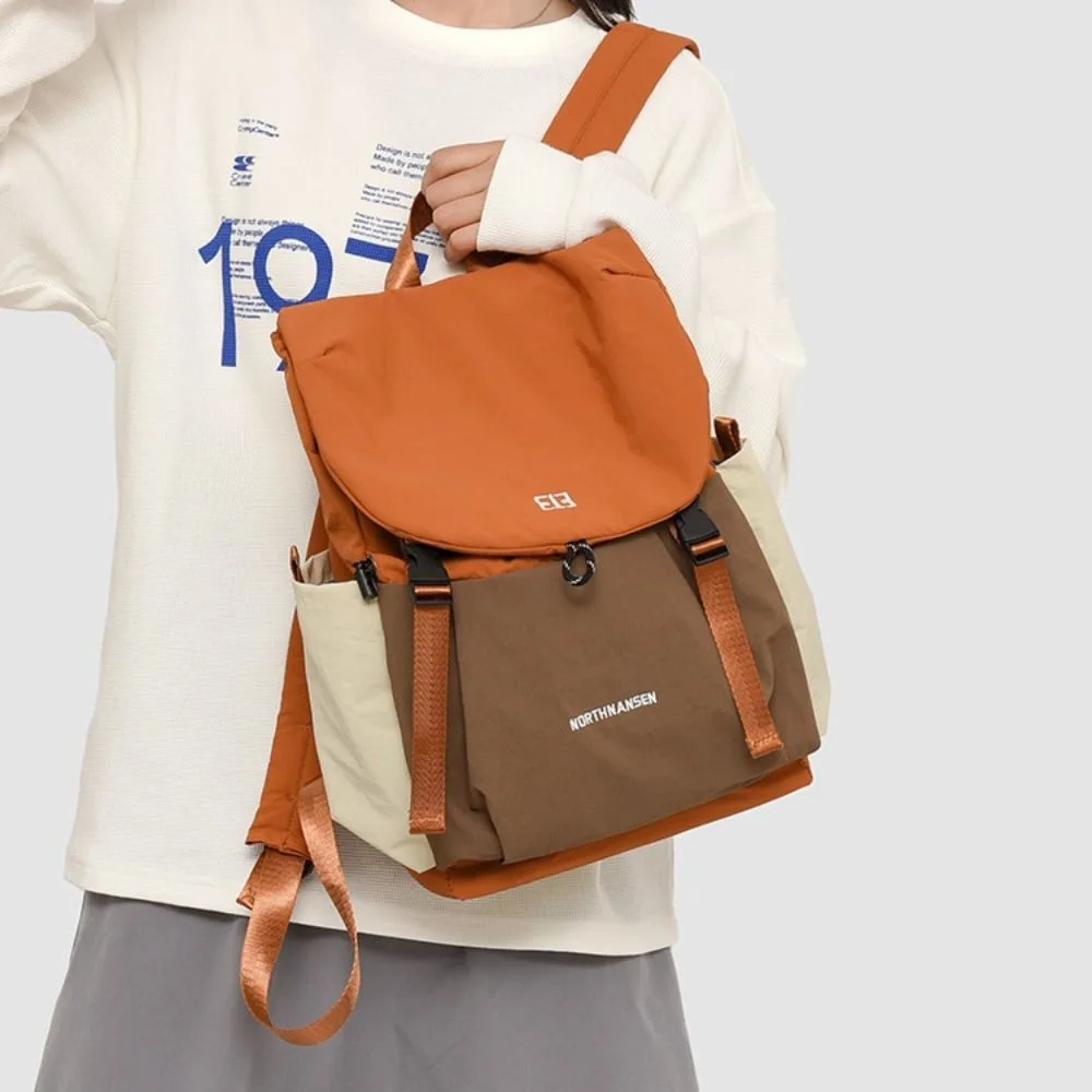 

Легкий дорожный рюкзак в студенческом стиле, водонепроницаемый рюкзак большой емкости в консервативном стиле, легкий повседневный рюкзак для отдыха