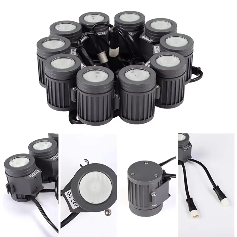 

Chain Light Emitting Diode Pole Light Outdoor Waterproof Bridge Building Roman Column Outdoor Spotlight Light Emitting Diode
