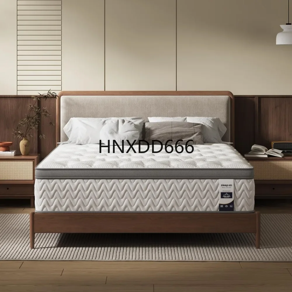 Full Mattress 12 Inch, 5-Zone Deep Sleep Firm with Extra Lumbar & Shoulder Support, Mattresses
