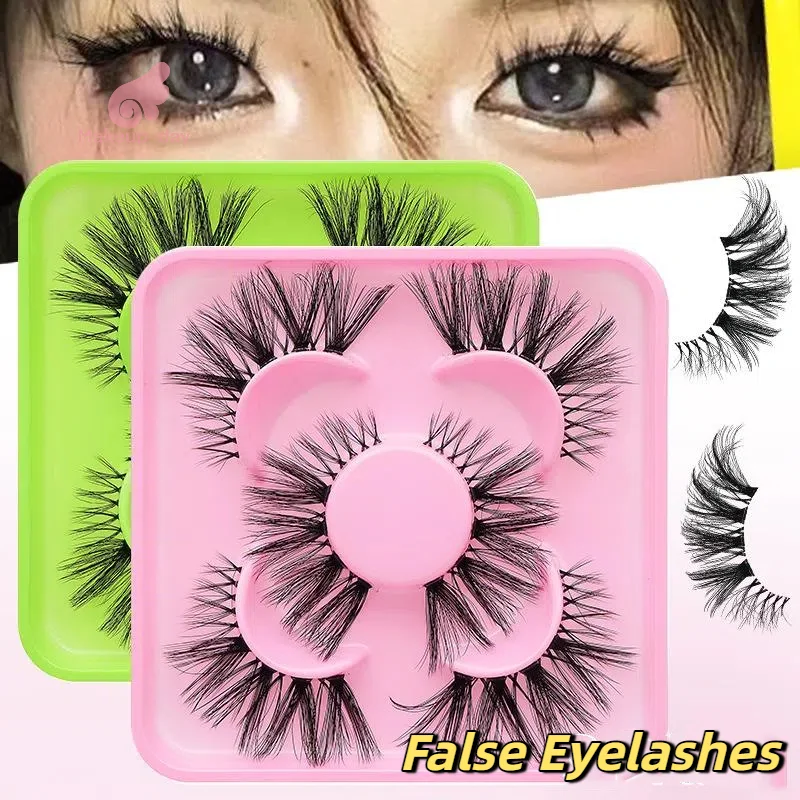 

3/5 пар 3D эффектные норковые ресницы толстые пушистые накладные ресницы натуральные длинные искусственные ресницы полоса наращивание ресниц макияж ресницы