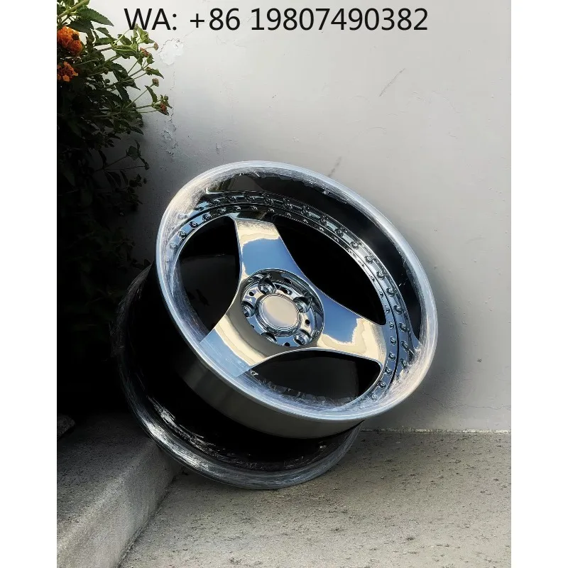 16-20 Inch Custom Chrome Deep Dish Forged Wheels Multi PCD Universal Size Aftermarket Compact Passenger Car Rims