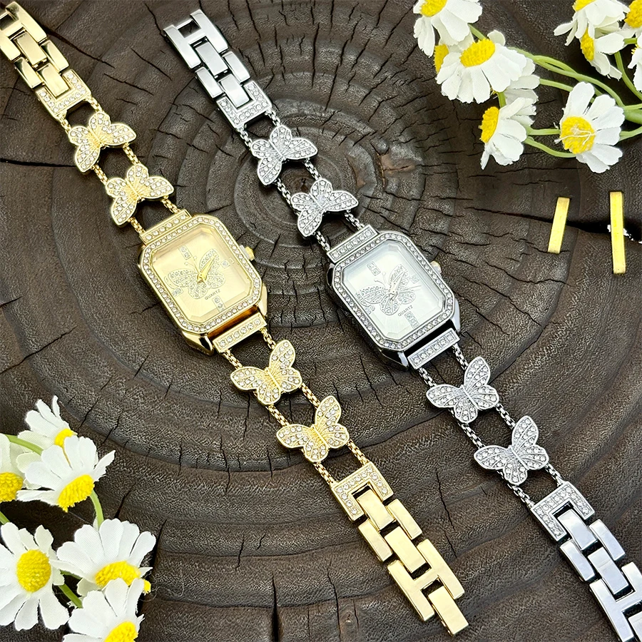 Dameshorloge met rechthoekig w - Jewelry Watches Women recensie en prijs