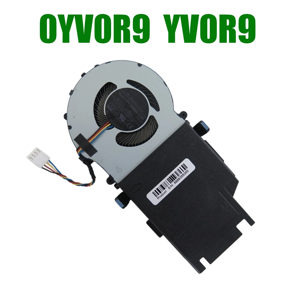

Fan 0YV0R9 YV0R9 For DELL For Optiplex Micro Plus 7020 PVB080E12H-P02-AE Compatible BAZC0815R2UP019 EFH-0912D-EP01 DC12V 4Pin