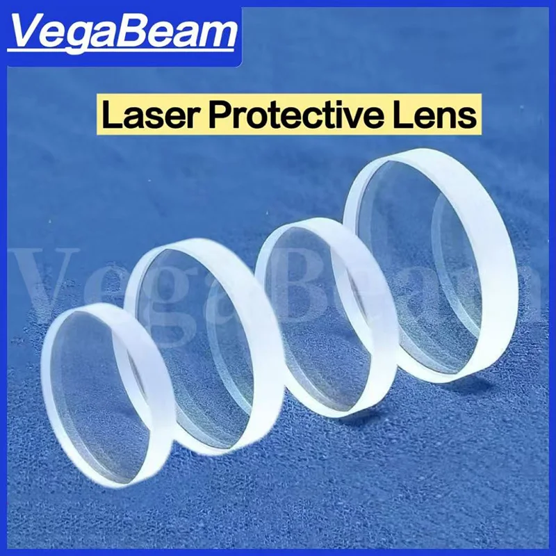 10 PCS Original Raytools Protective Lens 37x7mm 12KW 15KW 20KW 30KW Laser Protective Windows 27.9x4.1 24.9x1.5 4KW Original Lens